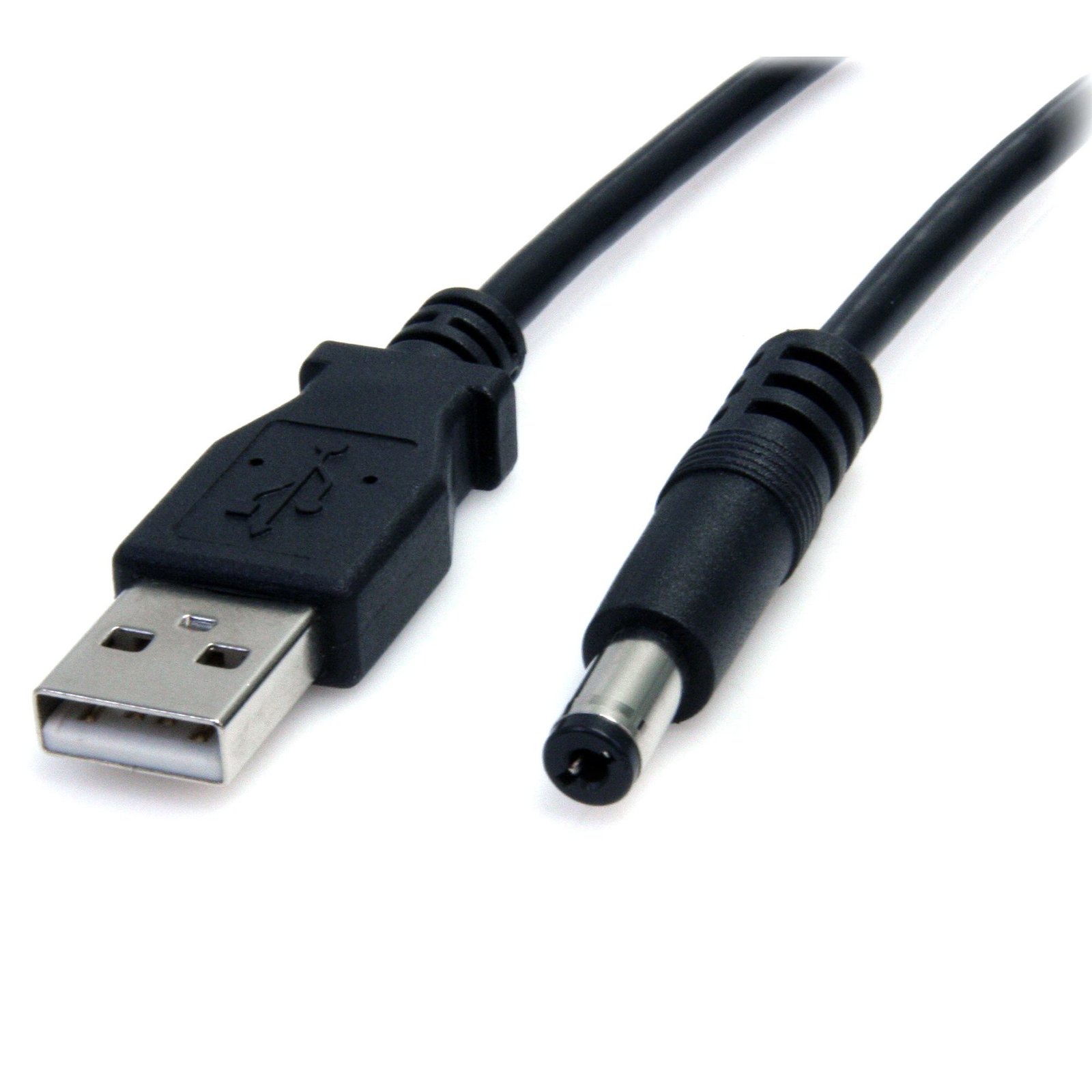 StarTech.com USB to 5.5mm Power Cable - Type M Barrel - 2m STA-USB2TYPEM2M