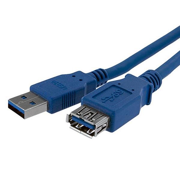 StarTech.com 1m Blue SuperSpeed USB 3.0 (5Gbps) Extension Cable A to - M/F STA-USB3SEXT1M