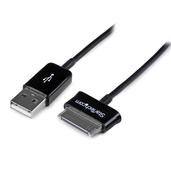 StarTech.com 2m Dock Connector to USB Cable for Samsung Galaxy Tab STA-USB2SDC2M