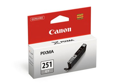 CANON INKJET CLI-251GY ink cartridge 1 pc(s) Original Standard Yield Grey CAN-6517B001