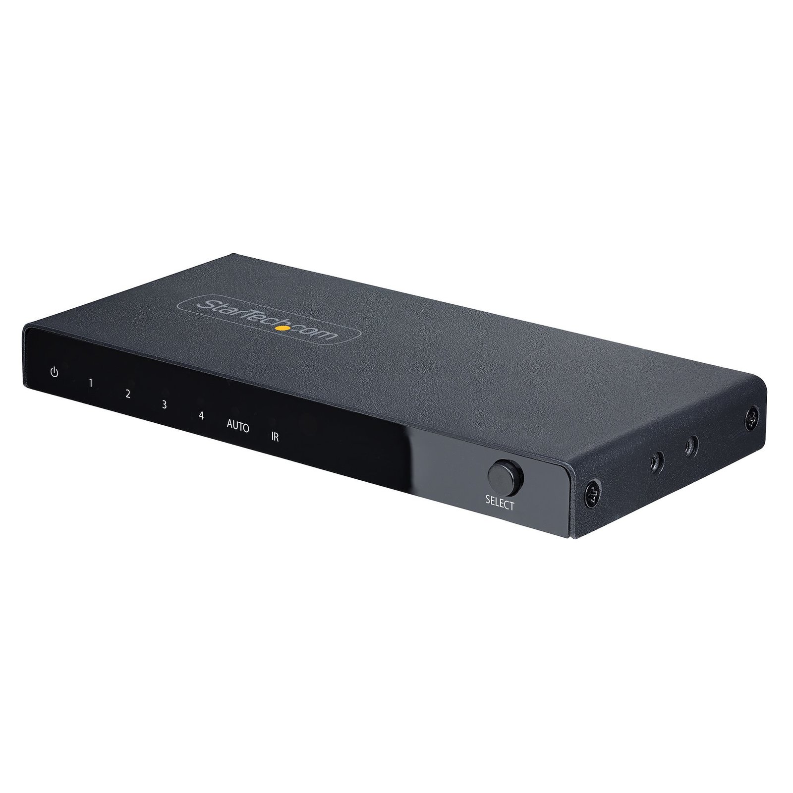 StarTech.com 4-Port 8K HDMI Switch, 2.1 Switcher 4K 120Hz HDR10+, 60Hz UHD, 4 In 1 Out, Auto/Manual 4PORT-8K-HDMI-SWITCH