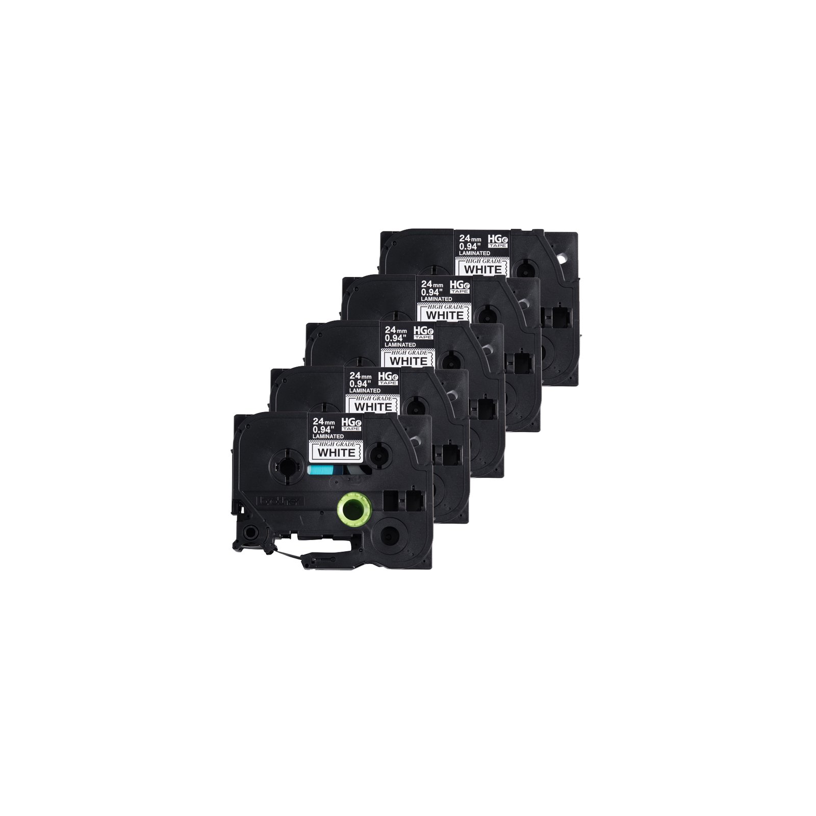BROTHER INTERNATIONAL CORPORAT HGE2515PK label-making tape Black on white BMS-HGE2515PK