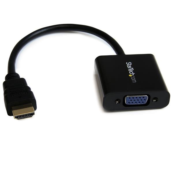 StarTech.com HDMI to VGA Adapter Converter for Desktop PC / Laptop / Ultrabook - 1920x1080 STA-HD2VGAE2