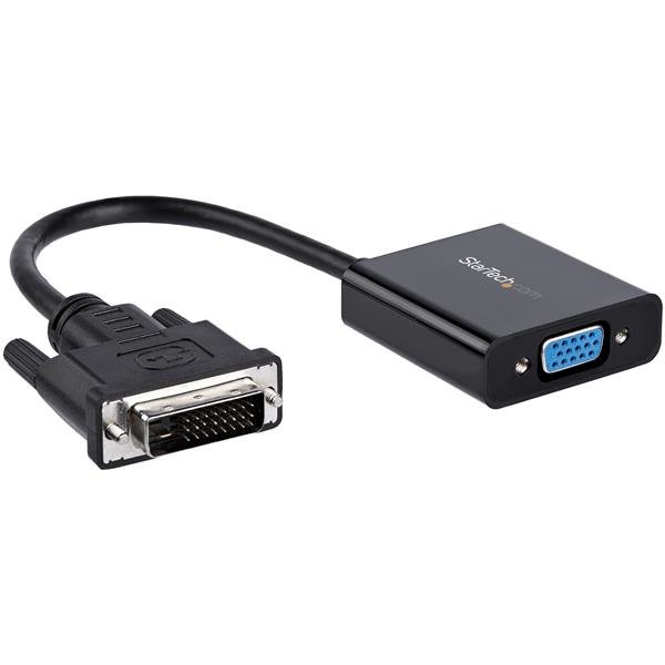 StarTech.com DVI-D to VGA Active Adapter Converter Cable - 1080p STA-DVI2VGAE