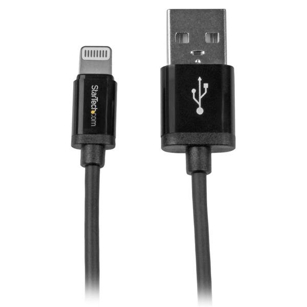 StarTech.com 1 m (3 ft.) USB to Lightning Cable - iPhone / iPad / iPod Charger - High Speed STA-USBLT1MB