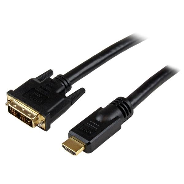 StarTech.com 25ft (7.5m) HDMI® to DVI-D Cable - M/M STA-HDDVIMM25