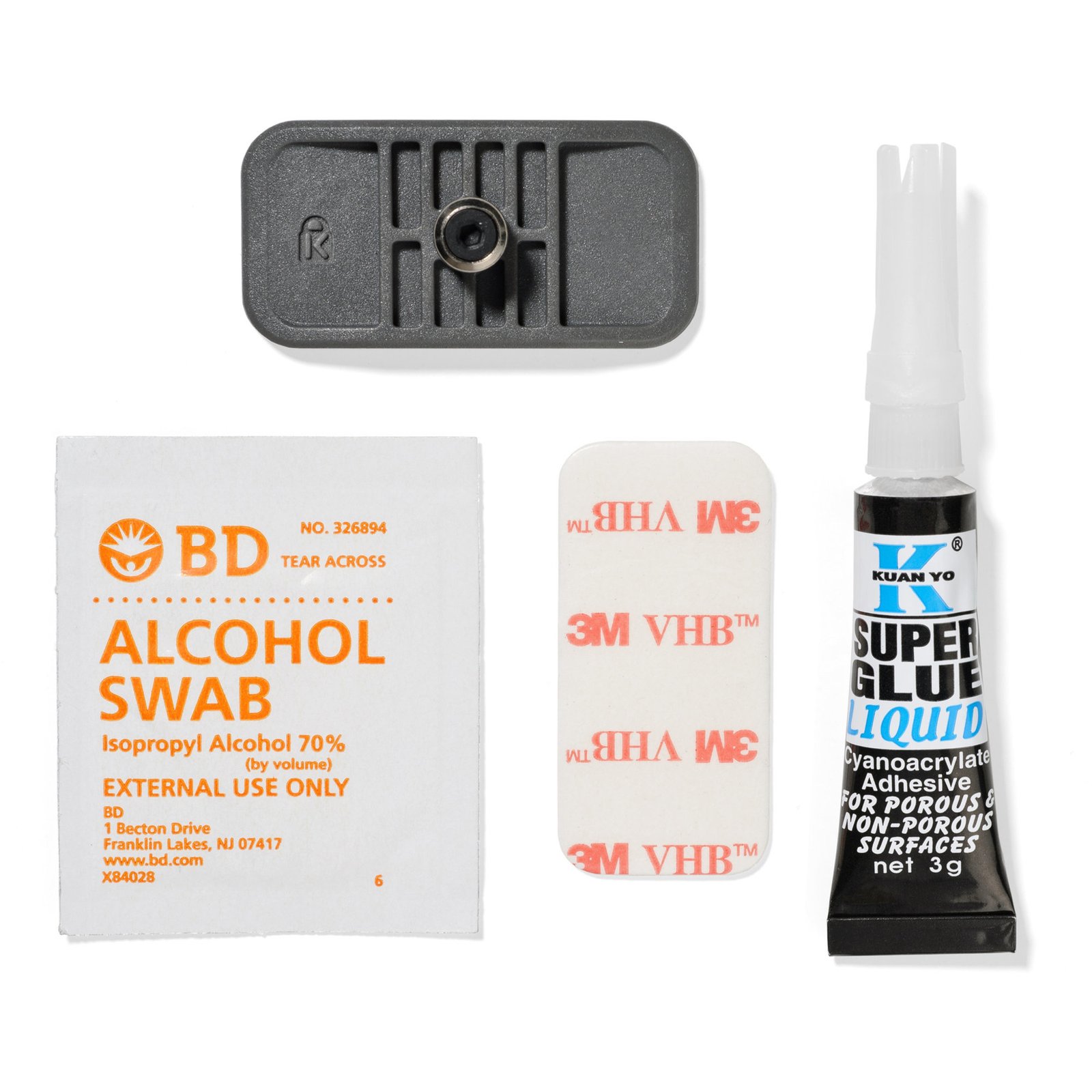 KENSINGTON COMPUTER CickSafe Anchor Adhesive Kit KEN-K64931WW