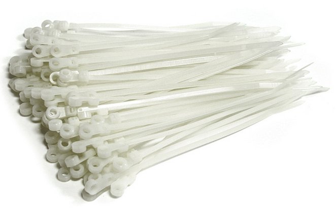 StarTech.com 6in Screw Mount Cable Ties 100 Pack - TAA STA-TCV155