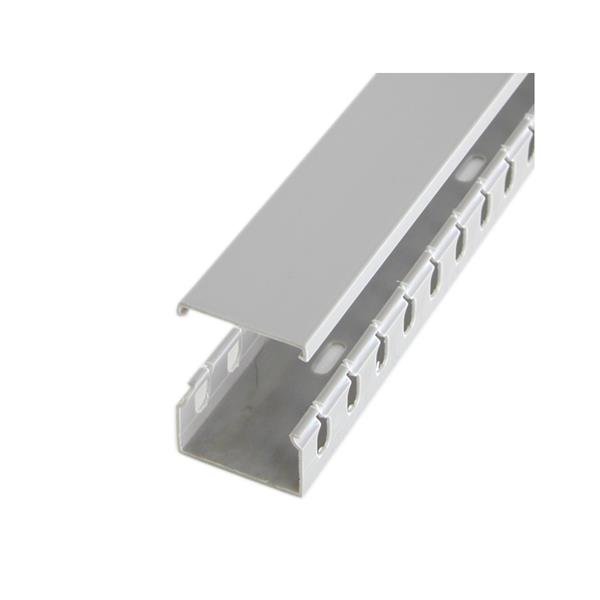 StarTech.com 2inx1in Open Slot Wiring Cable Raceway Duct with Cover - TAA STA-AD105X1