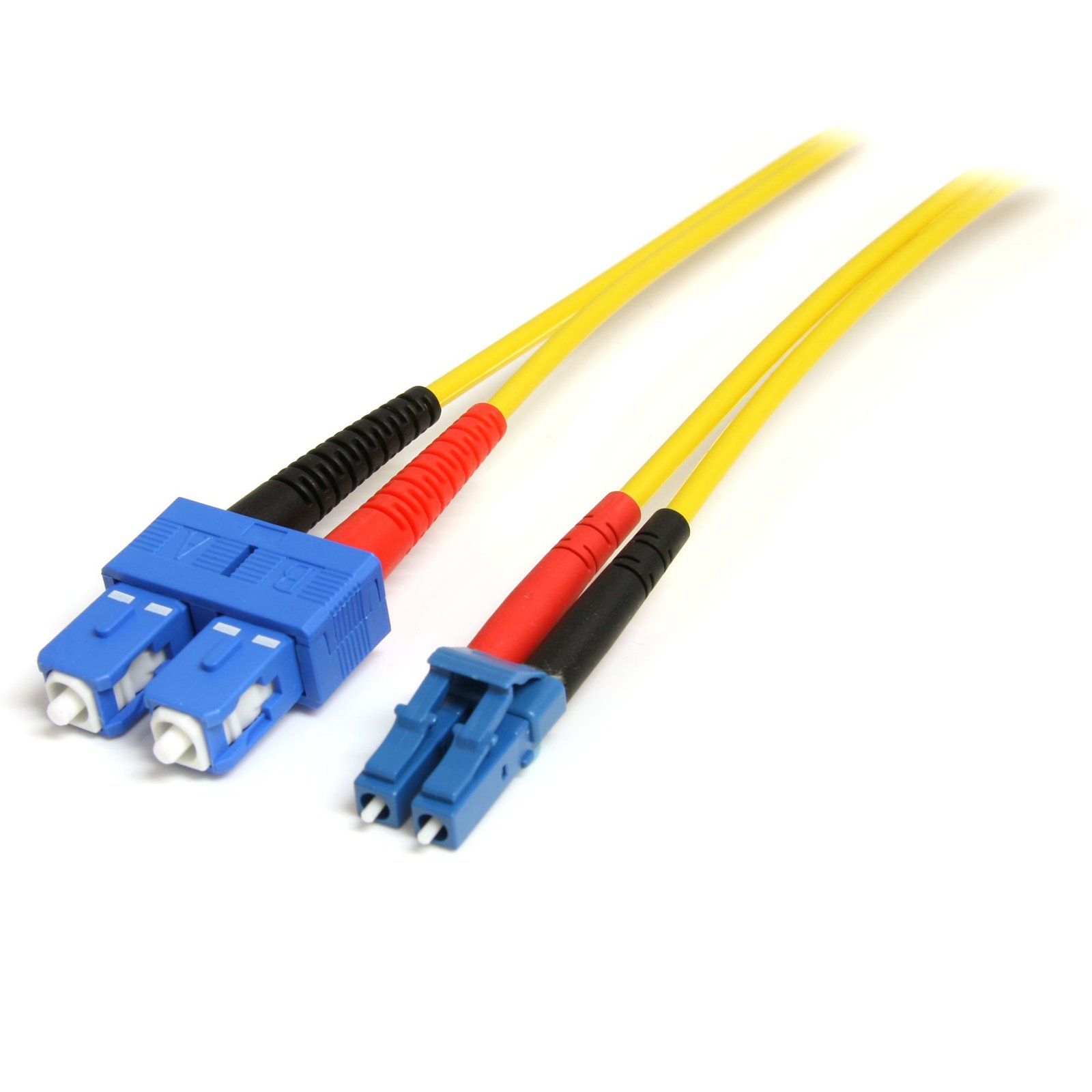 StarTech.com 7m Fiber Optic Cable - Single-Mode Duplex 9/125 LSZH Jumper Cord - LC/SC STA-SMFIBLCSC7