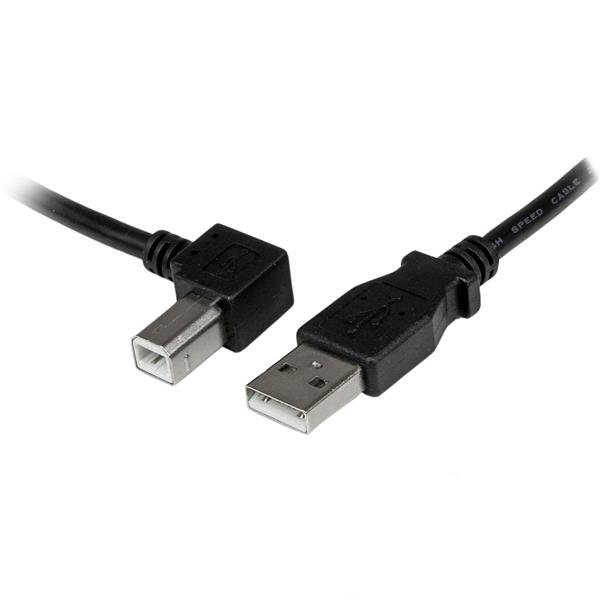 StarTech.com 3m USB 2.0 A to Left Angle B Cable - M/M STA-USBAB3ML