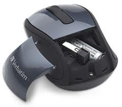 VERBATIM AMERICAS LLC Wireless Mini Travel mouse RF Optical VBM-97470