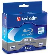 VERBATIM AMERICAS LLC 97238 blank Blu-Ray disc BD-R 25 GB 10 pc(s) VBM-97238