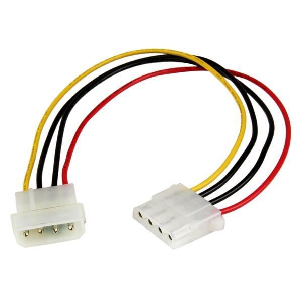 StarTech.com 12in LP4 Power Extension Cable - M/F STA-LP4POWEXT12
