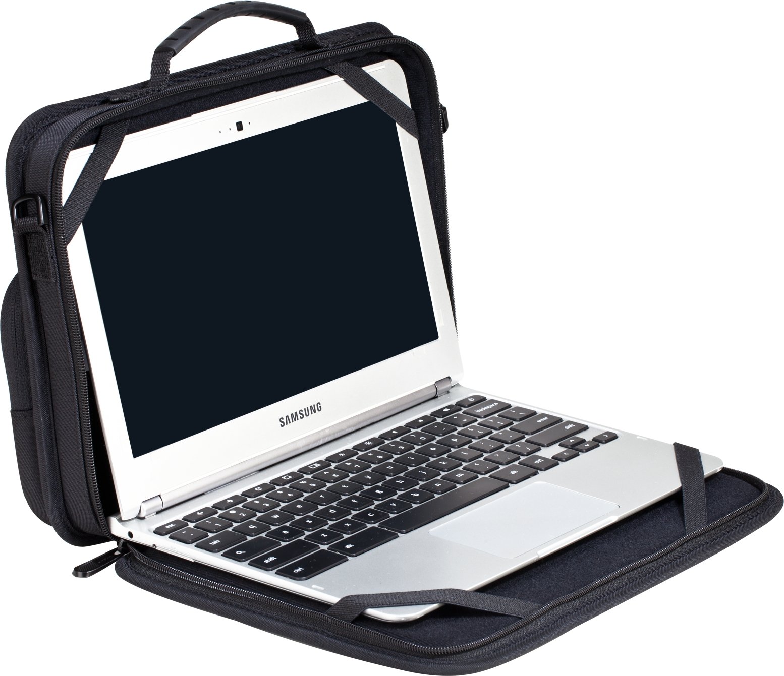 Targus TKC001 laptop case 29.5 cm (11.6") Briefcase Black, Yellow TAR-TKC001