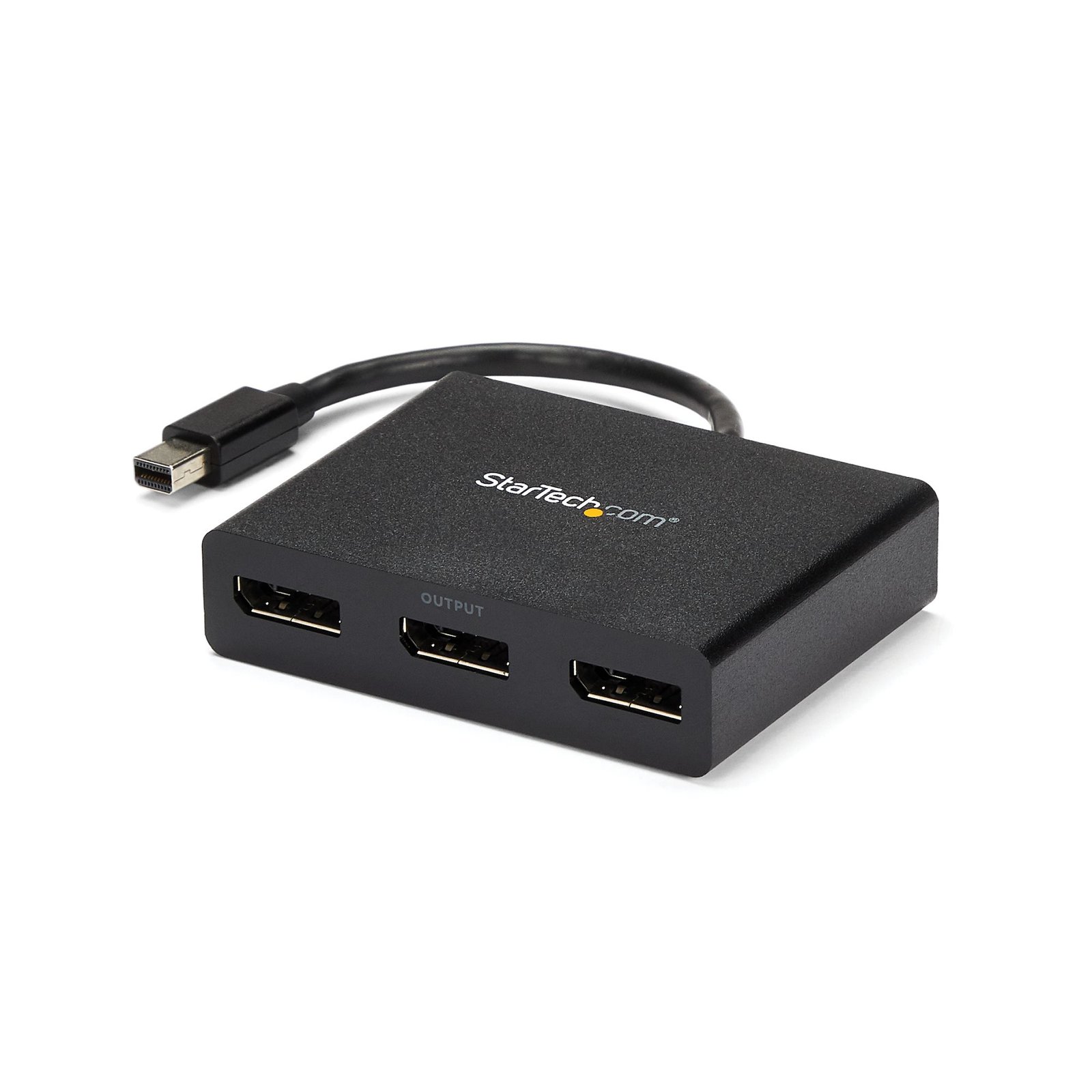 StarTech.com 3-Port Multi Monitor Adapter - Mini DisplayPort to MST Hub, Dual 4K 30Hz & 1x 1080p - STA-MSTMDP123DP