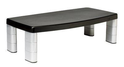 3M DISPLAY MATERIALS AND SYSTE MS90B monitor mount / stand Desk Black, Silver 3MS-MS90B