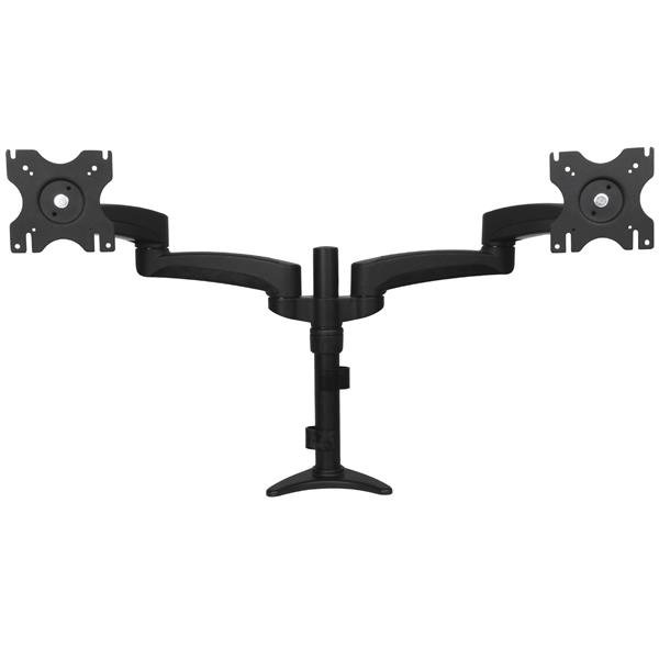 StarTech.com Desk-Mount Dual Monitor Arm - Articulating - For up to 24" (29.9lb/13.6kg) Displays STA-ARMDUAL