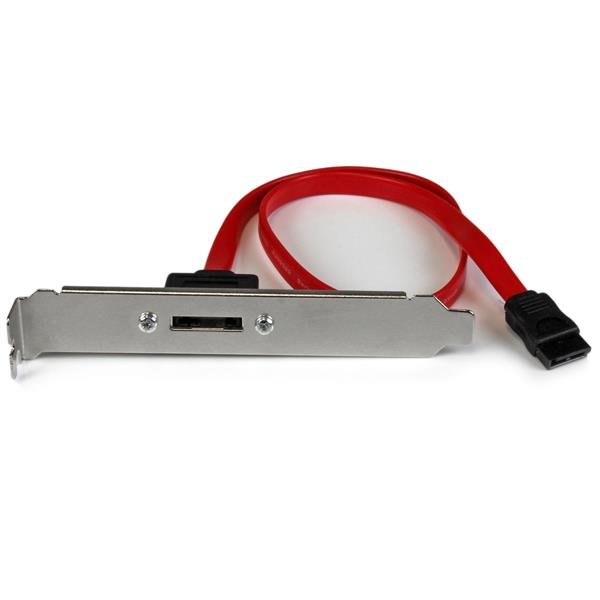 StarTech.com 18in 1 Port SATA to eSATA Plate Adapter STA-ESATAPLT18IN