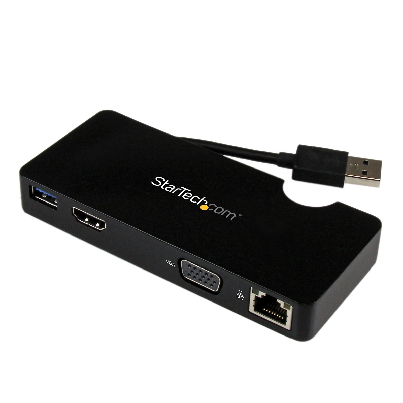 StarTech.com Travel Docking Station for Laptops - HDMI or VGA - USB 3.0 STA-USB3SMDOCKHV