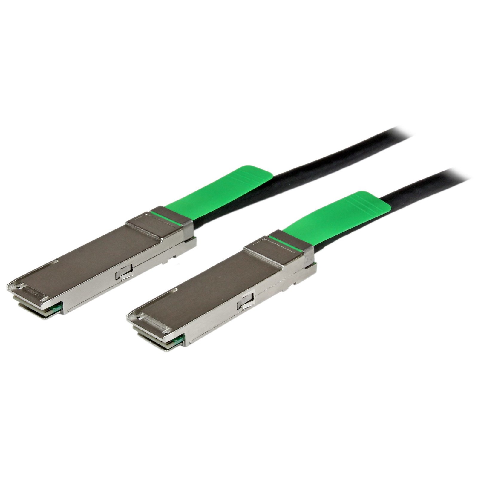 StarTech.com MSA Uncoded Compatible 2m 40G QSFP+ to Direct Attach Breakout Cable Twinax - 40 GbE STA-QSFPMM2M