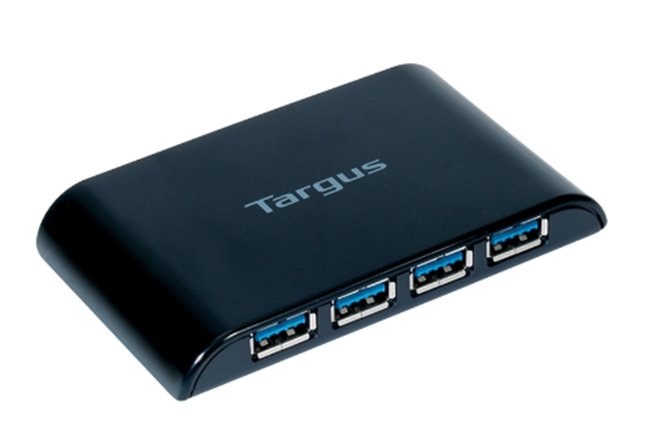 Targus USB 3.0 4-Port Hub Black TAR-ACH124US