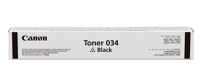 CANON INKJET 034 toner cartridge 1 pc(s) Original Black CAN-9454B001