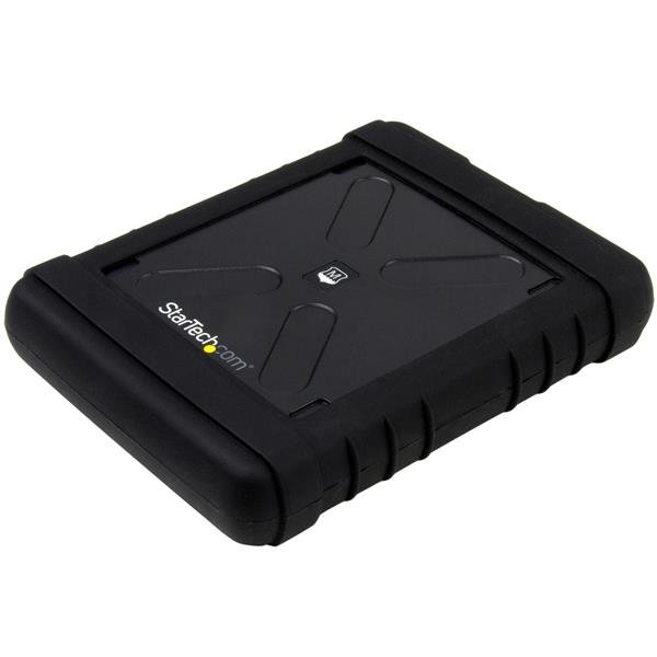 StarTech.com Rugged Hard Drive Enclosure - USB 3.0 to 2.5in SATA 6Gbps HDD or SSD - UASP STA-S251BRU33