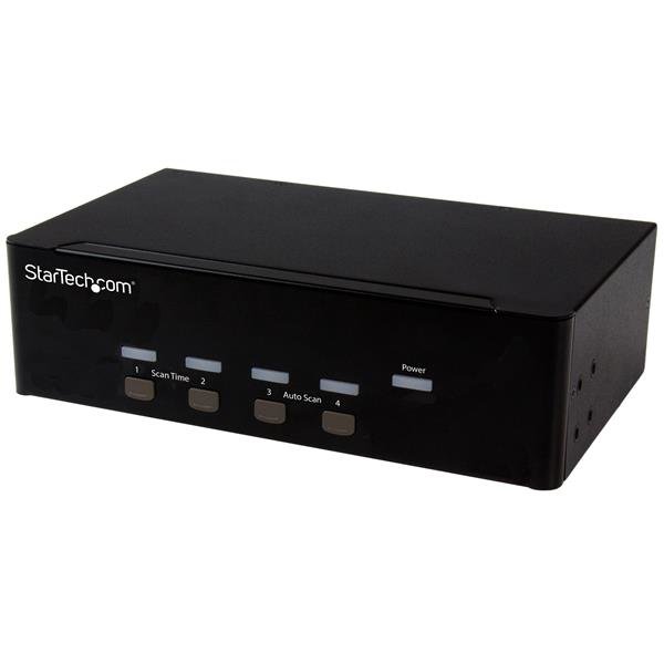 StarTech.com 4-port KVM Switch with Dual VGA - USB 2.0 STA-SV431DVGAU2A