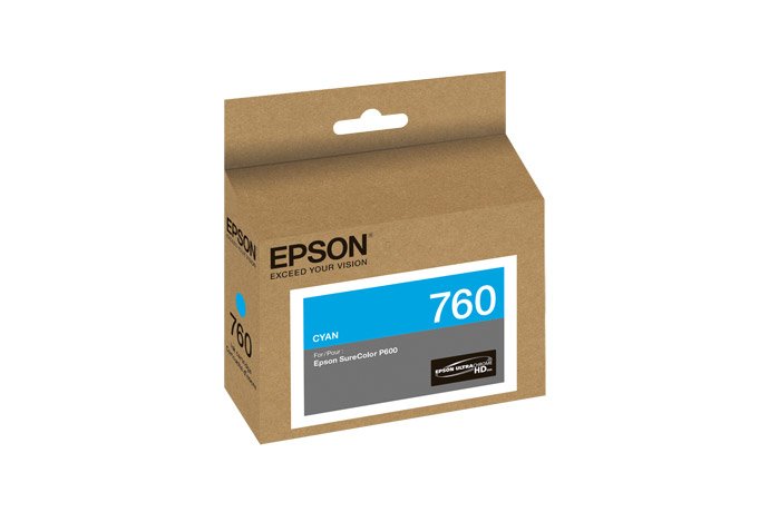 EPSON PRINT T760220 ink cartridge 1 pc(s) Original Cyan EPS-T760220