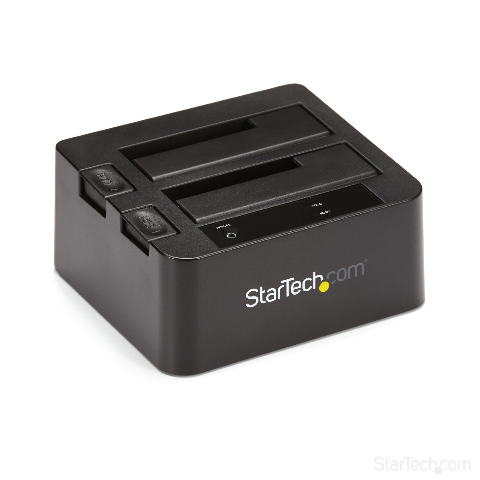 StarTech.com Dual-Bay USB 3.2 Gen 2 to SATA Hard Drive Docking Station, 10Gbps Dock, External STA-SDOCK2U313