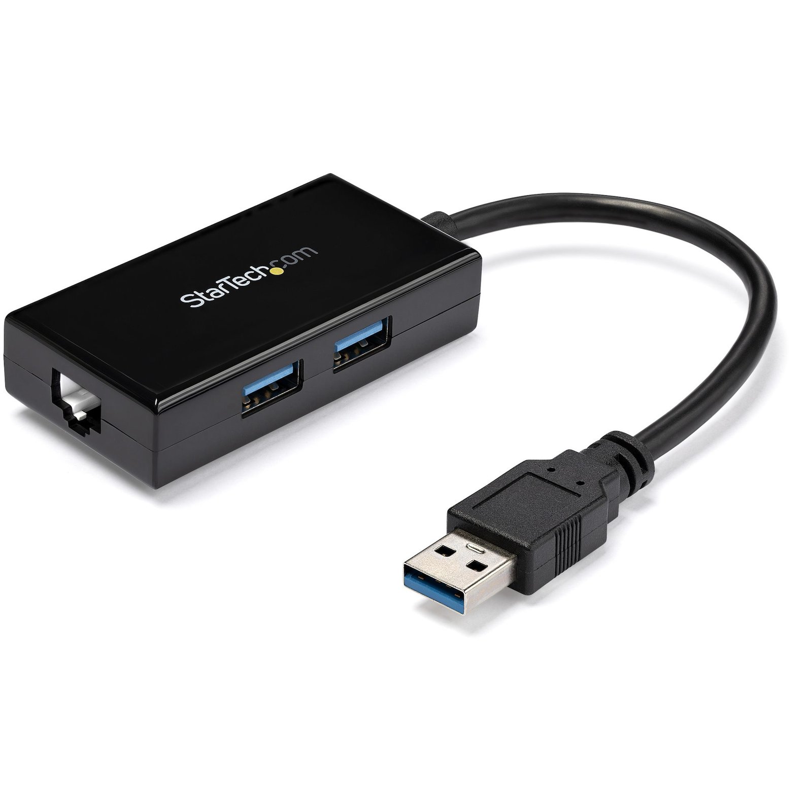 StarTech.com USB to Ethernet Adapter, 3.0 10/100/1000 Gigabit LAN Converter for Laptops, STA-USB31000S2H