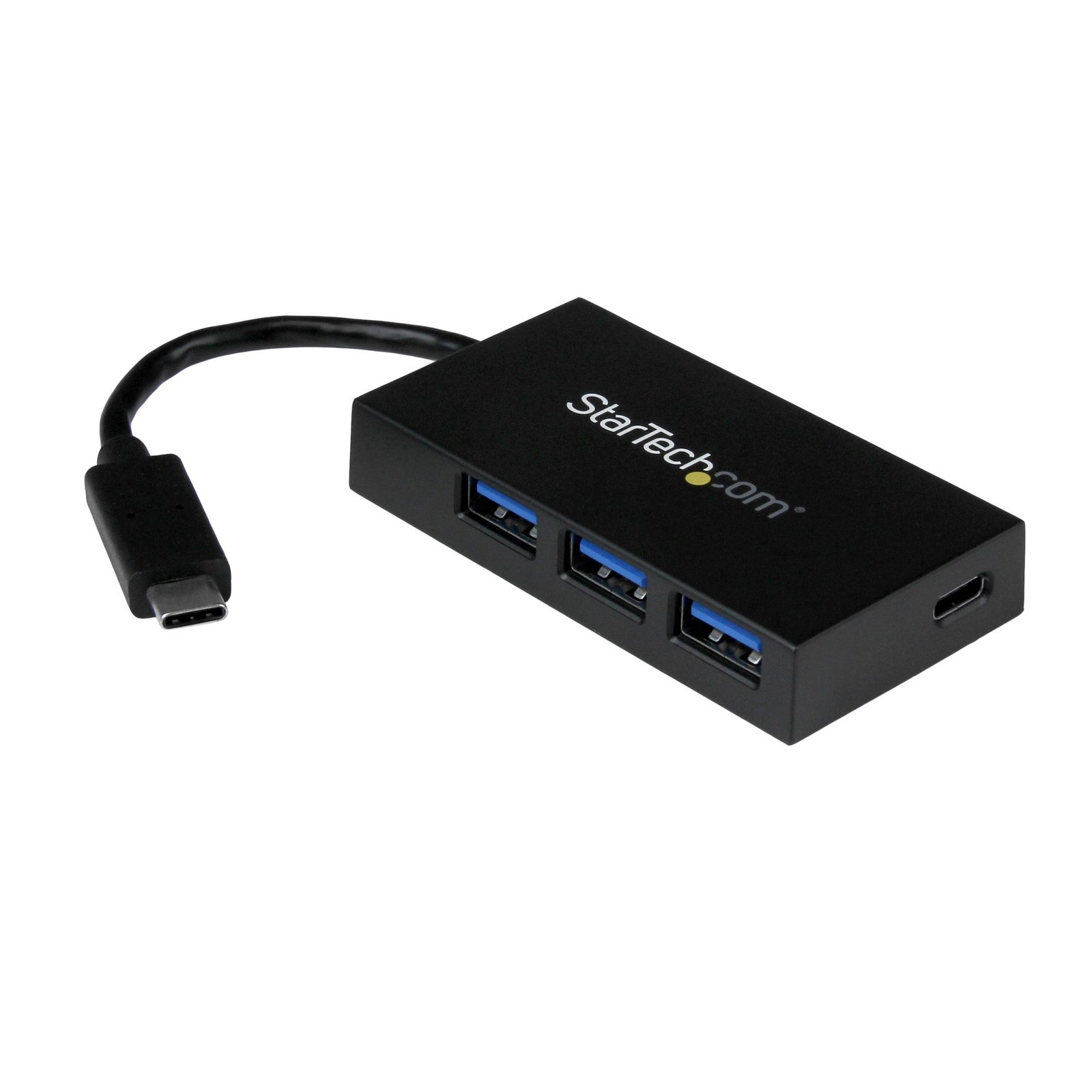 StarTech.com 4-Port USB-C Hub - to 1x and 3x USB-A - USB 3.0 - 5Gbps - TAA STA-HB30C3A1CFB