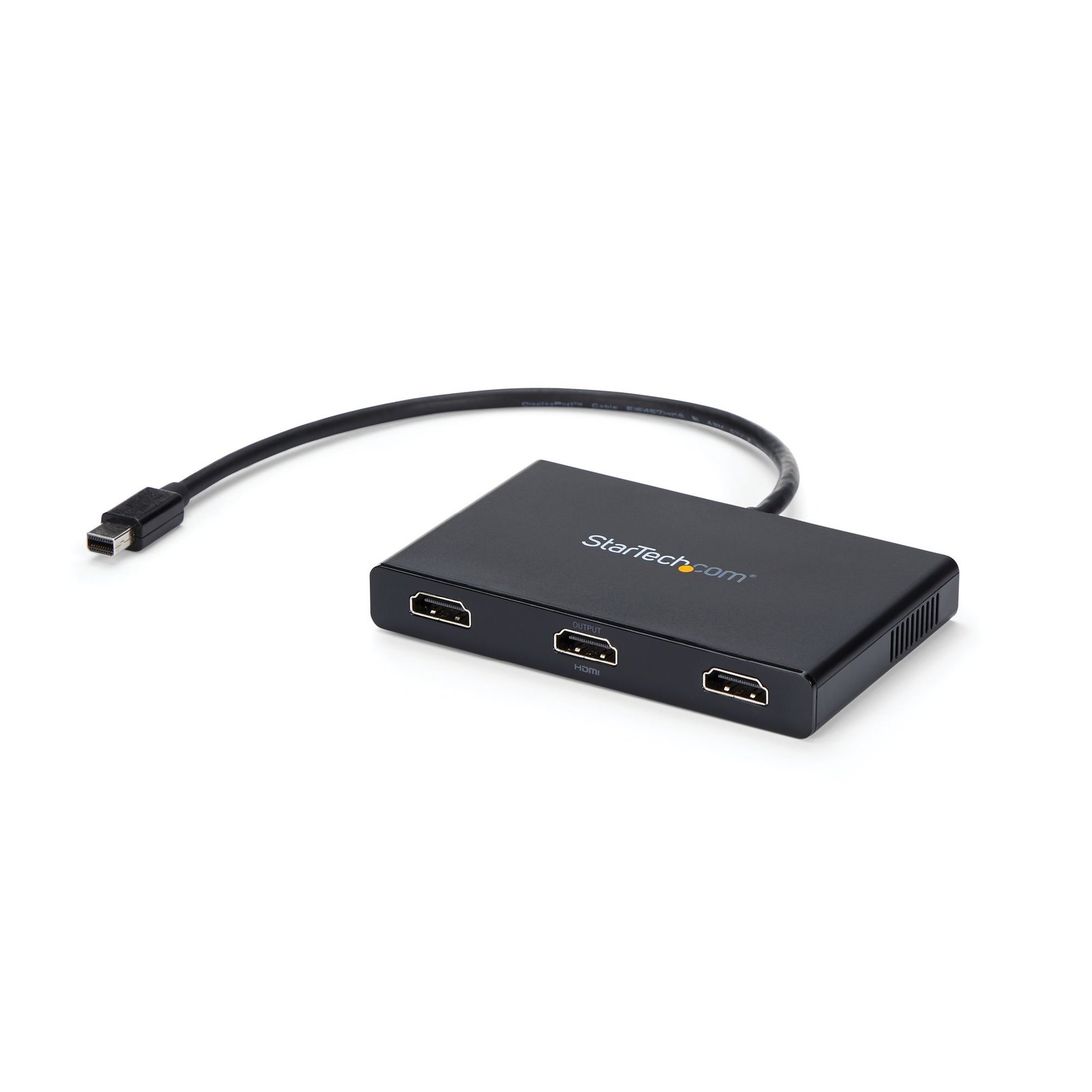 StarTech.com 3-Port Multi Monitor Adapter - Mini DisplayPort to HDMI MST Hub - Triple 1080p or Dual STA-MSTMDP123HD