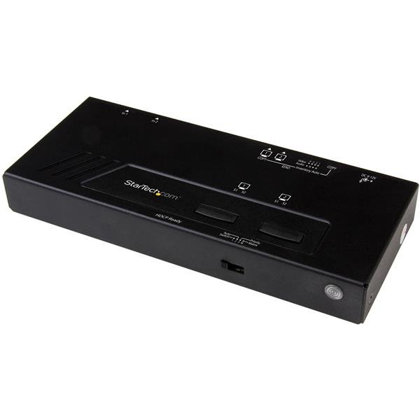 StarTech.com 2x2 HDMI Matrix Switch - 4K with Fast Switching and Auto-Sensing - TAA STA-VS222HD4K