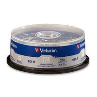 VERBATIM AMERICAS LLC 98909 blank Blu-Ray disc BD-R 25 GB pc(s) VBM-98909