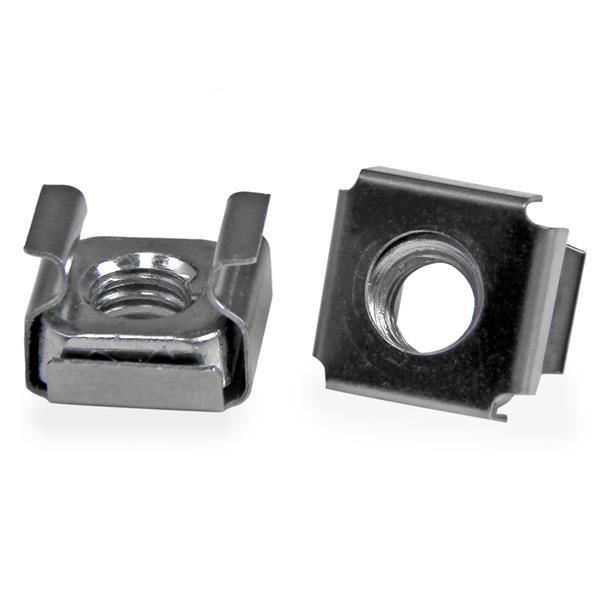 StarTech.com 100-Pack M6 Cage Nuts and Installation Tool for 19" or 10" Server Racks, Cabinets STA-CABCAGENTS62