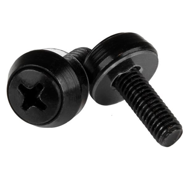 StarTech.com 50-Pack M5 12mm Screws, Mounting for 19" or 10" Server Racks, Cabinets and Enclosures, STA-CABSCREWSB