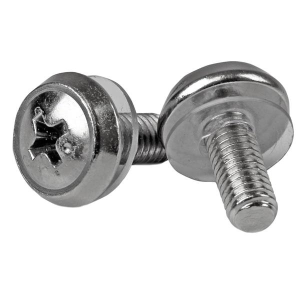 StarTech.com 100-Pack M5 12mm Screws, Mounting for 19" or 10" Server Racks, Cabinets and STA-CABSCREWSM5