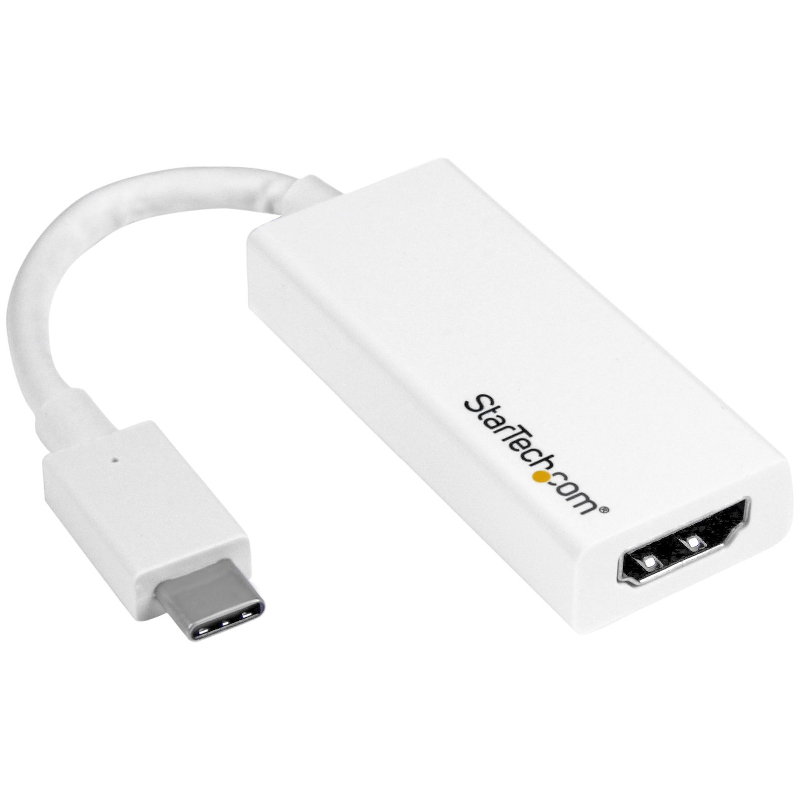 StarTech.com USB-C to HDMI Adapter with 4K 30Hz - White STA-CDP2HDW