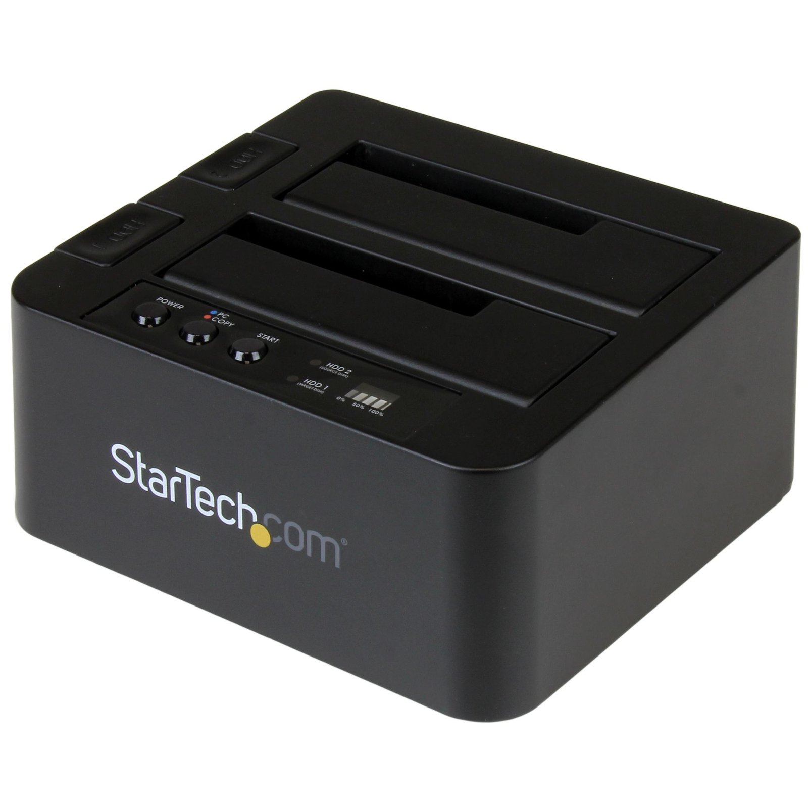 StarTech.com Standalone Hard Drive Duplicator, Dual Bay HDD/SSD Cloner/Copier, USB 3.1 (10Gbps) to STA-SDOCK2U313R