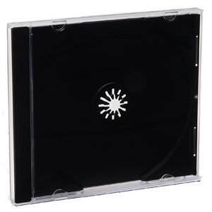 VERBATIM AMERICAS LLC CD/DVD Black Jewel 1 discs VBM-94867
