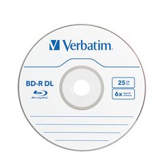 VERBATIM AMERICAS LLC BD R DL 6X BD-R 50 GB 25 pc(s) VBM-98356