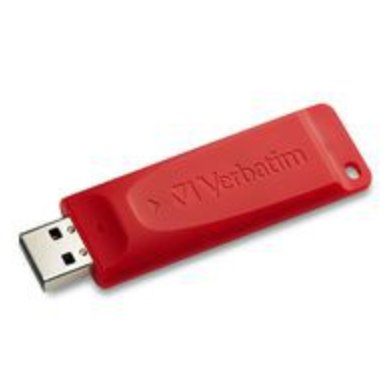 VERBATIM AMERICAS LLC 98525 USB flash drive 128 GB Type-A 2.0 Red VBM-98525