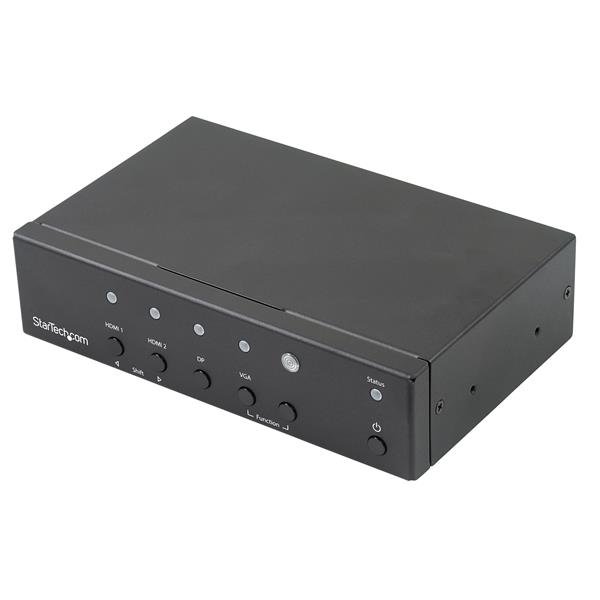 StarTech.com Multi-Input to HDMI Automatic Switch and Converter - 4K STA-HDVGADP2HD