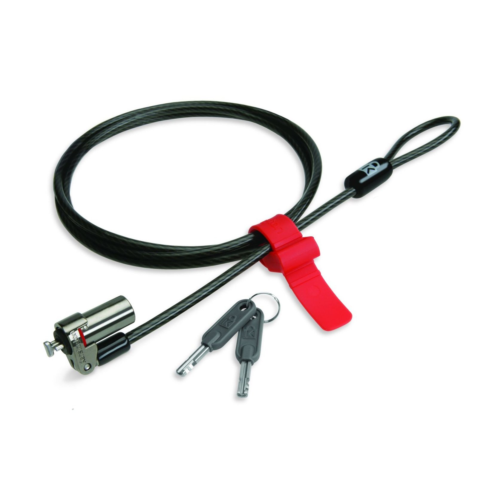 KENSINGTON COMPUTER MicroSaver® DS Master Keyed Ultra-Thin Laptop Lock - Administrator access with KEN-K64605
