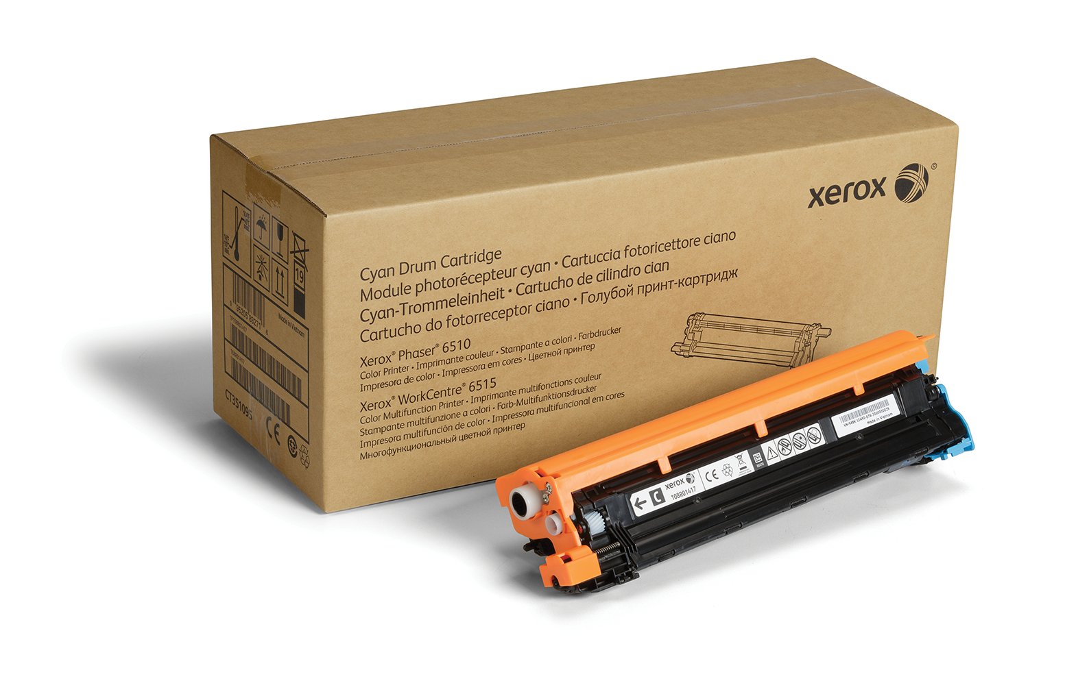 Xerox PHASER 6510 / WORKCENTRE 6515 Cyan Drum Cartridge 48,000 Pages XER-108R01417