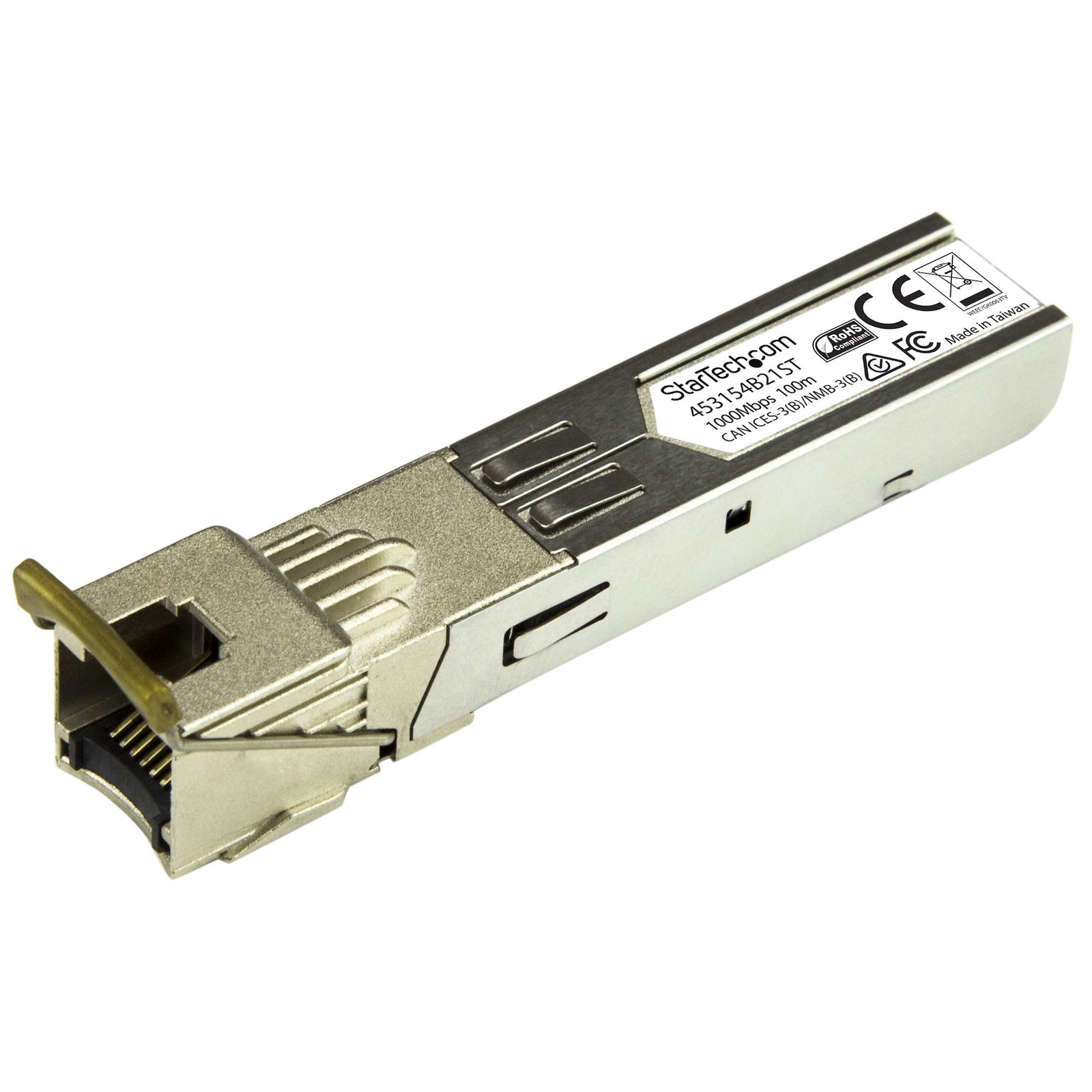 StarTech.com HPE 453154-B21 Compatible SFP Module - 1000BASE-T - to RJ45 Cat6/Cat5e - 1GE Gigabit STA-453154B21ST