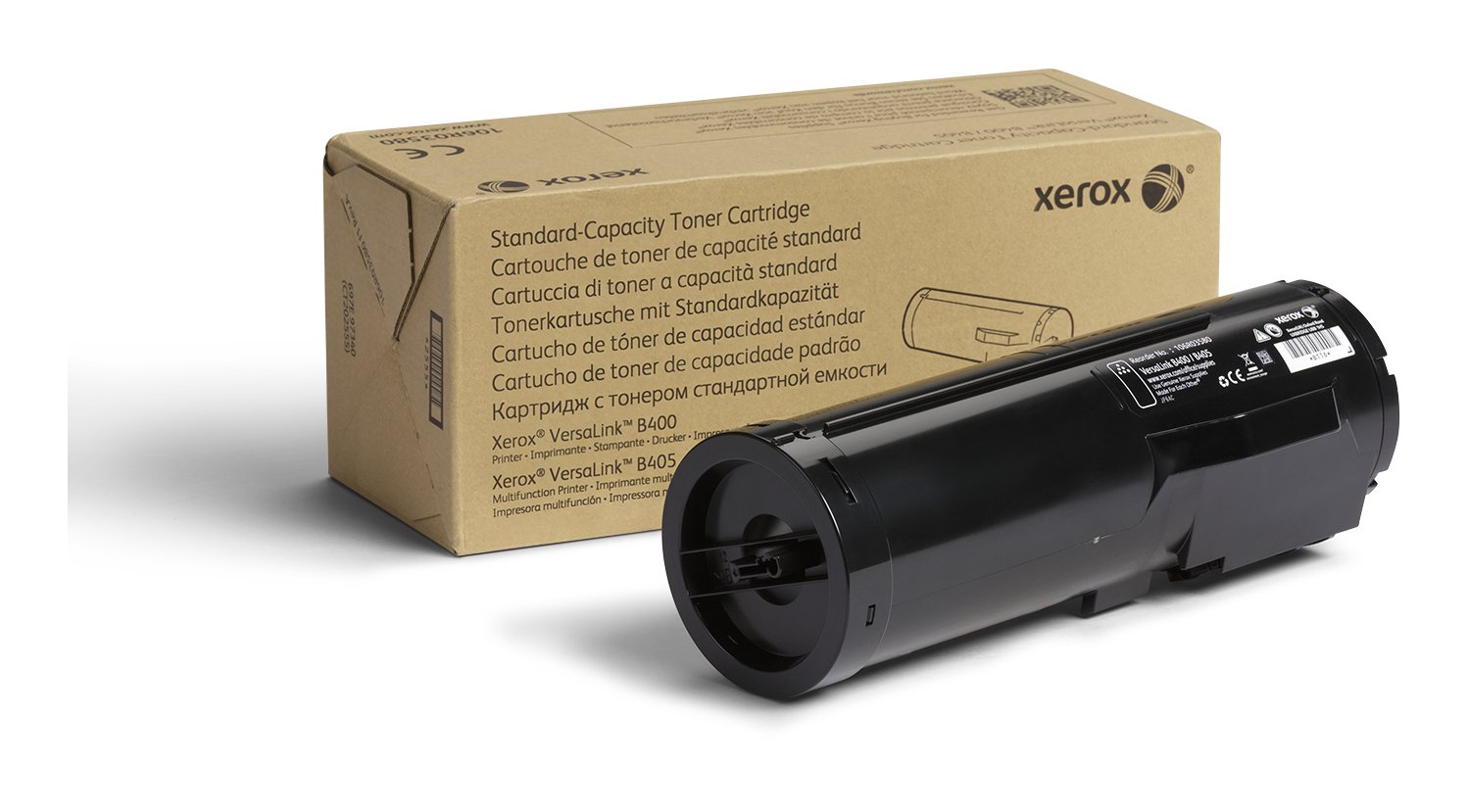 Xerox Genuine ® VersaLink® B400 Printer/B405 Multifunction Printer Black Standard capacity Toner XER-106R03580
