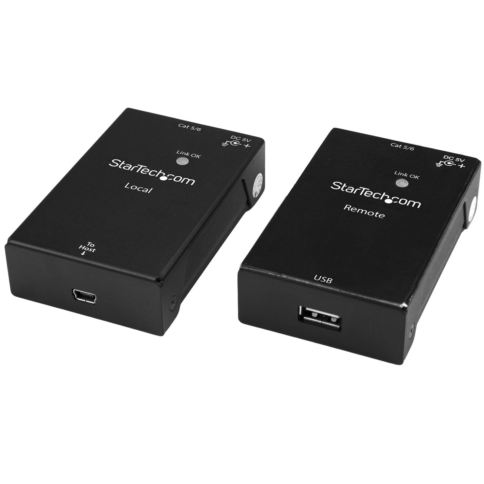 StarTech.com USB 2.0 Extender over Cat5e/Cat6 Cable (RJ45) - Up to 165ft (50m) - High Speed Port STA-USB2001EXTV